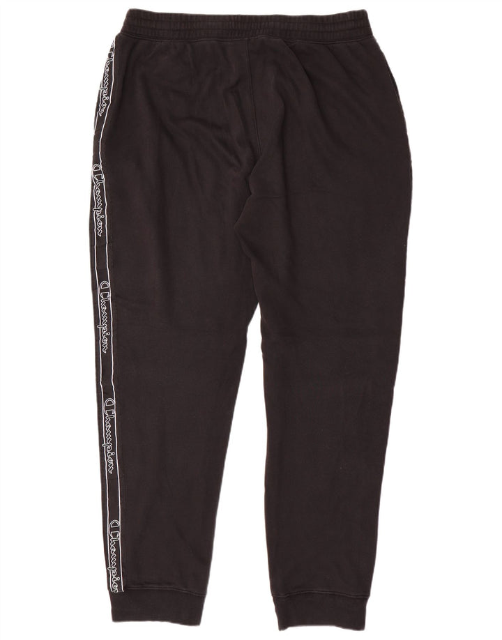 CHAMPION Calça de treino masculina gráfica Joggers XL preto