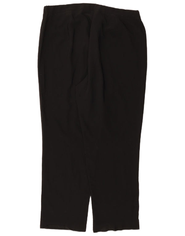 Calça feminina casual Marks & Spencer Autograph UK 18 XL W38 L30 preta
