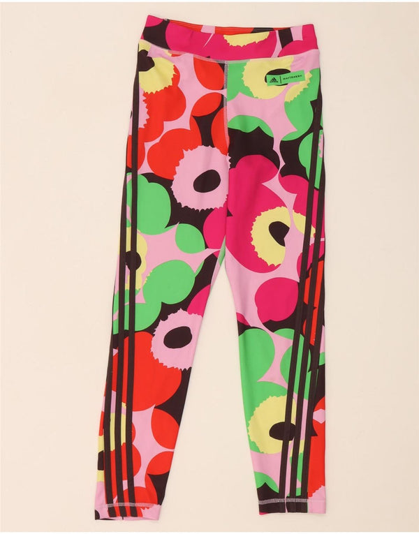 Adidas Menina Marimekko Graphic Leggings 13-14 Anos Multicolorido Geométrico