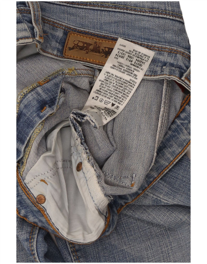 Calça jeans feminina Levi's 572 Bootcut W28 L34 azul algodão