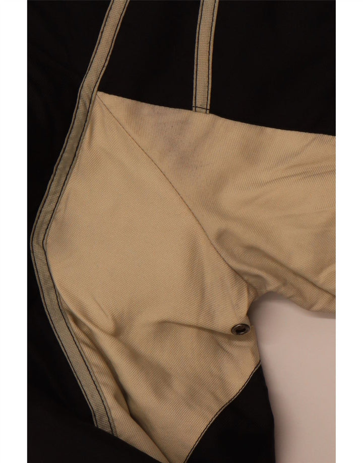 Jaqueta de esqui feminina COLMAR com capuz IT 46 grande bloco colorido preto de nylon