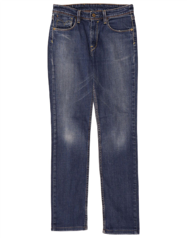 Calça Jeans Slim Feminina Levi's W29 L30 Azul Algodão