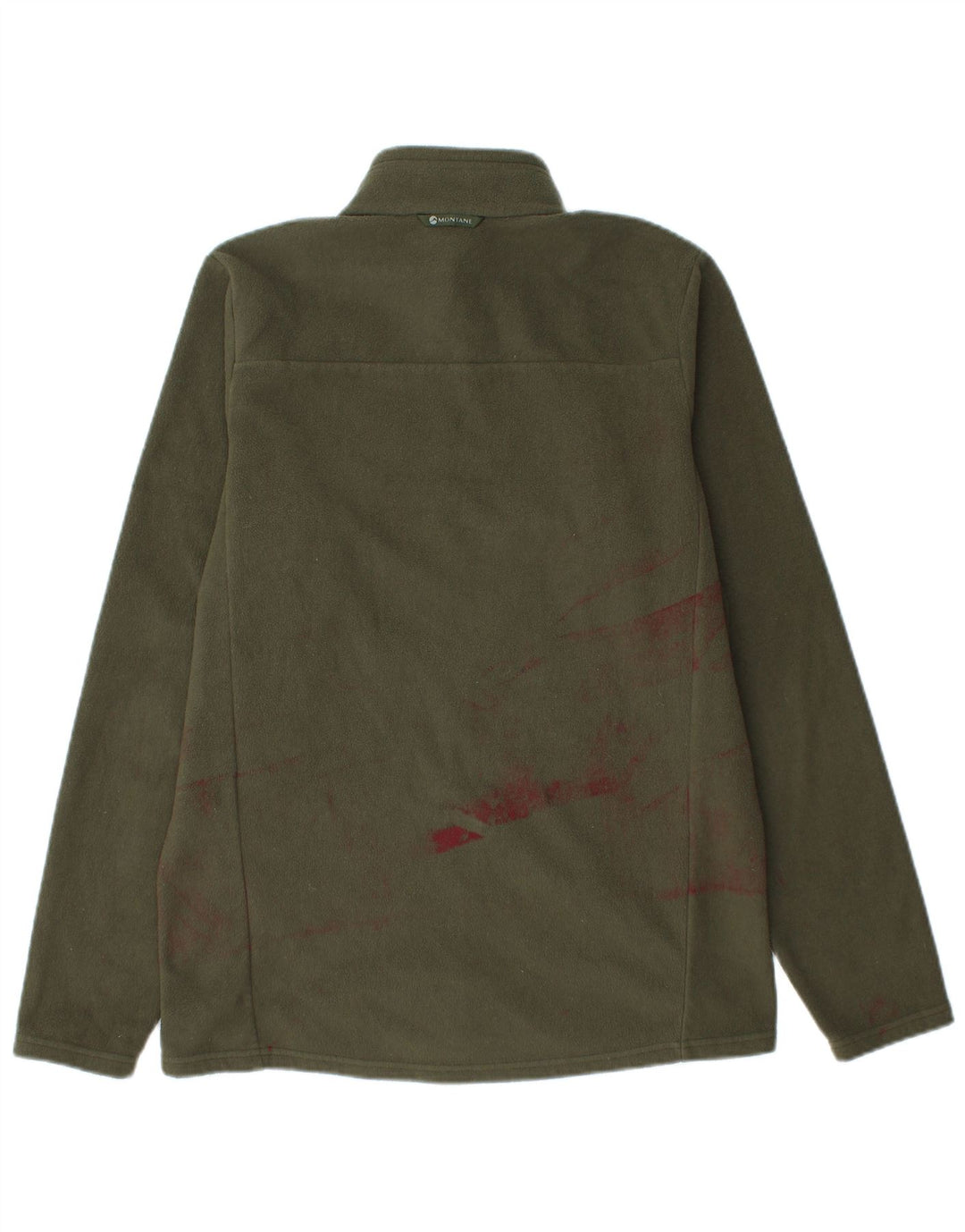 Jaqueta masculina de lã Montane UK 36 poliéster cáqui pequeno