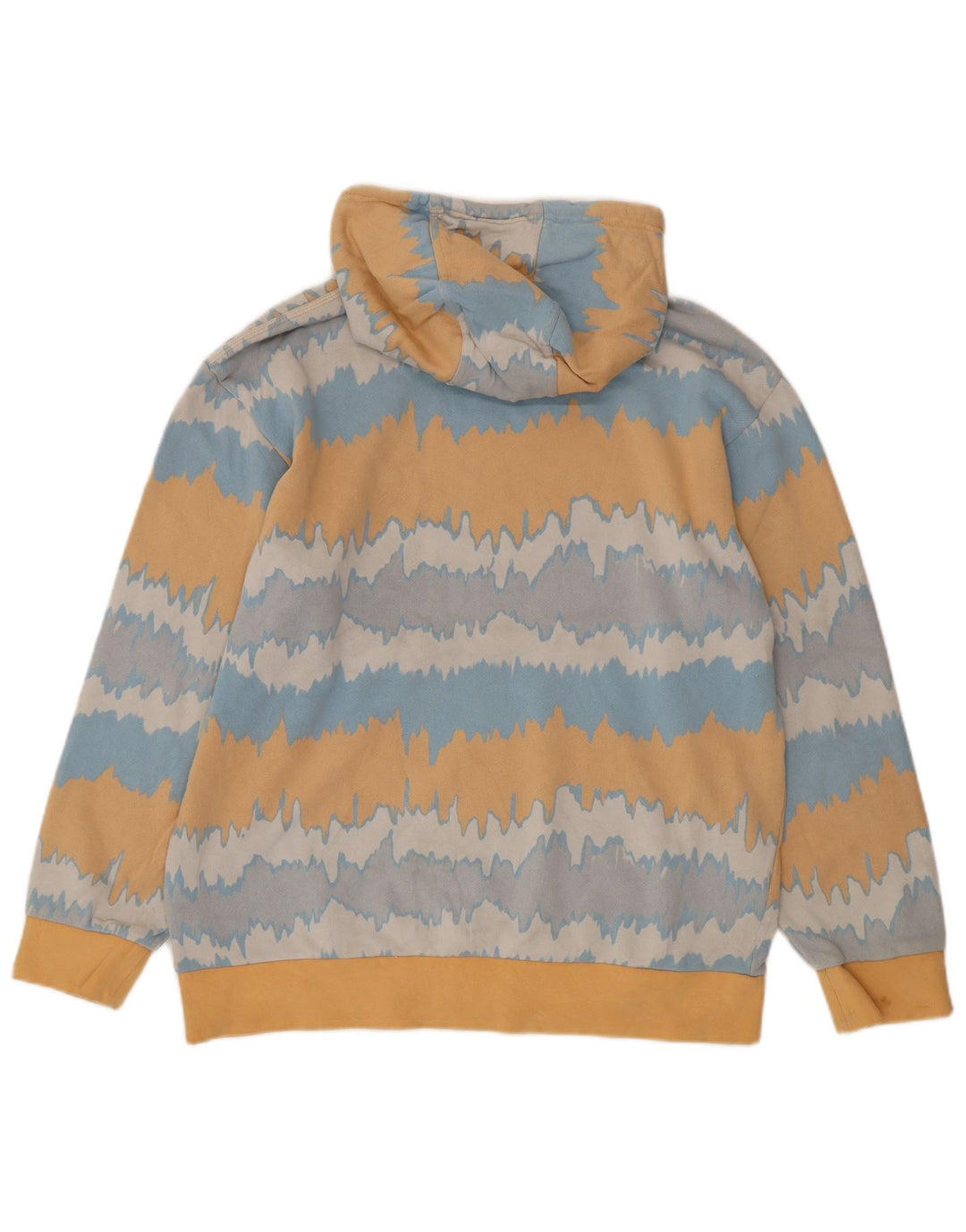 Adidas Mens Graphic Hoodie Jumper Médio Multicolorido Tie Dye Algodão
