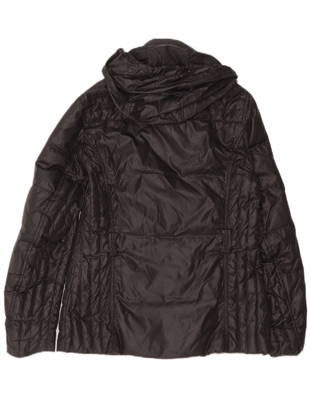 Jaqueta acolchoada com capuz feminina North Sails UK 16 grande poliamida preta