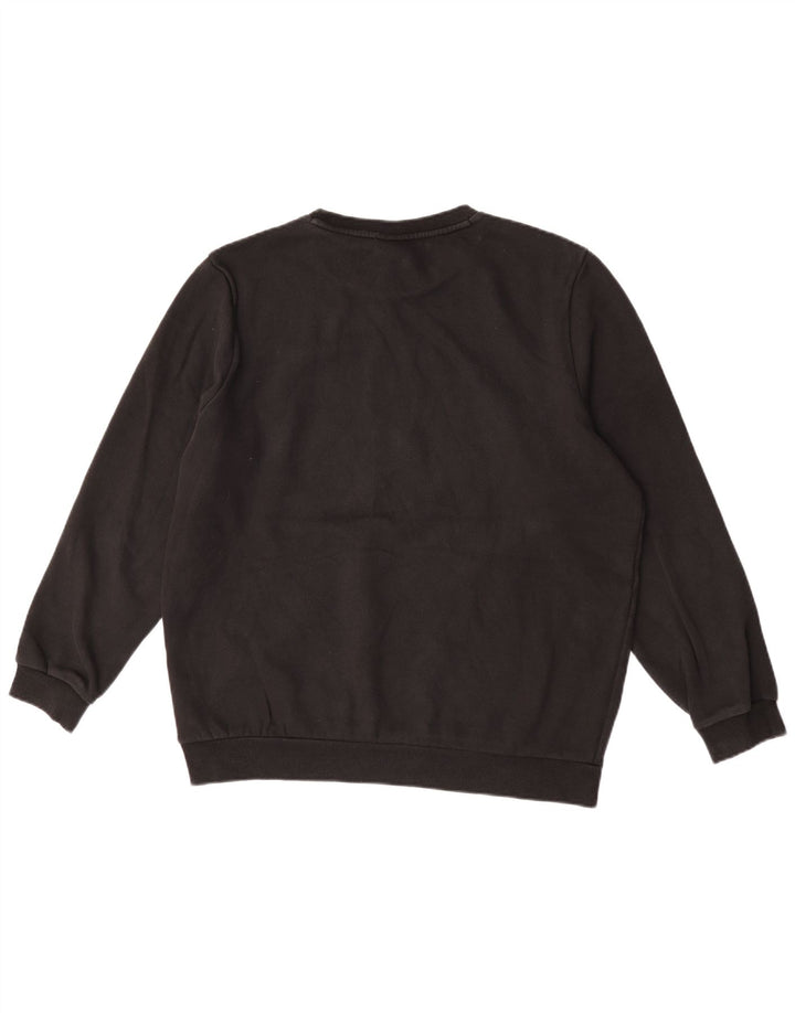 Puma moletom masculino jumper grande algodão preto