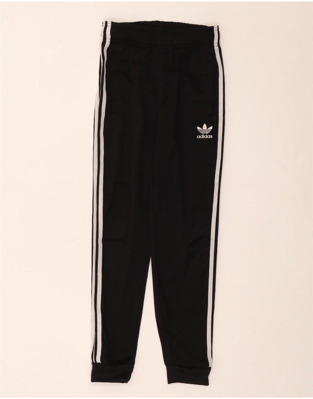 Calças de treino ADIDAS meninas joggers 11-12 anos preto poliéster