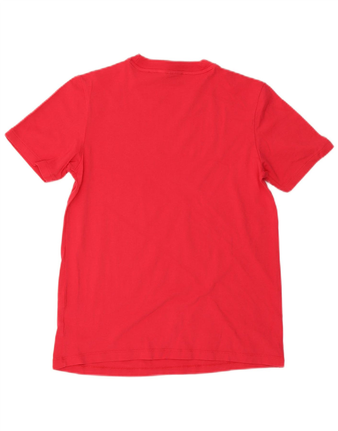 ADIDAS Womens Graphic T-Shirt Top UK 12 Médio Algodão Rosa