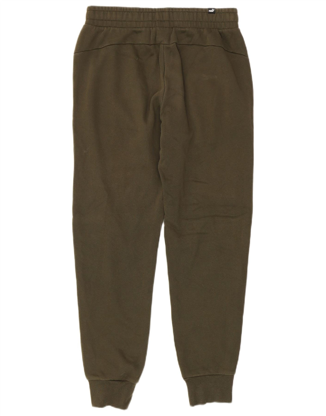 Calça de treino masculina Puma Joggers pequeno algodão cáqui