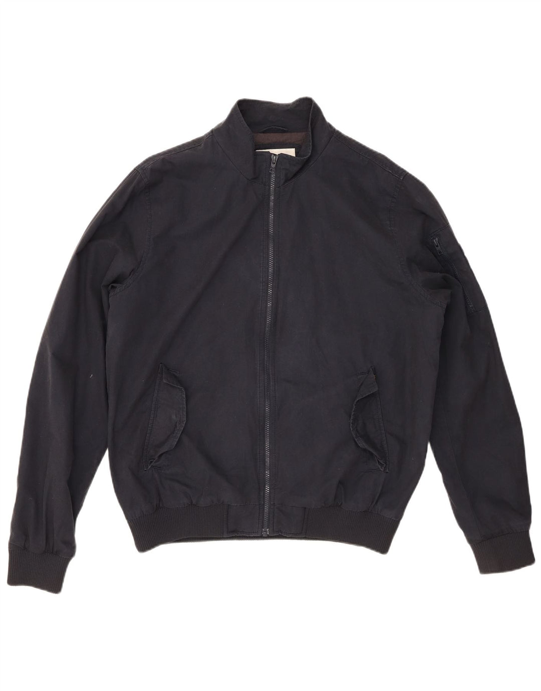 Jaqueta bomber masculina WRANGLER UK 40 grande poliéster preto