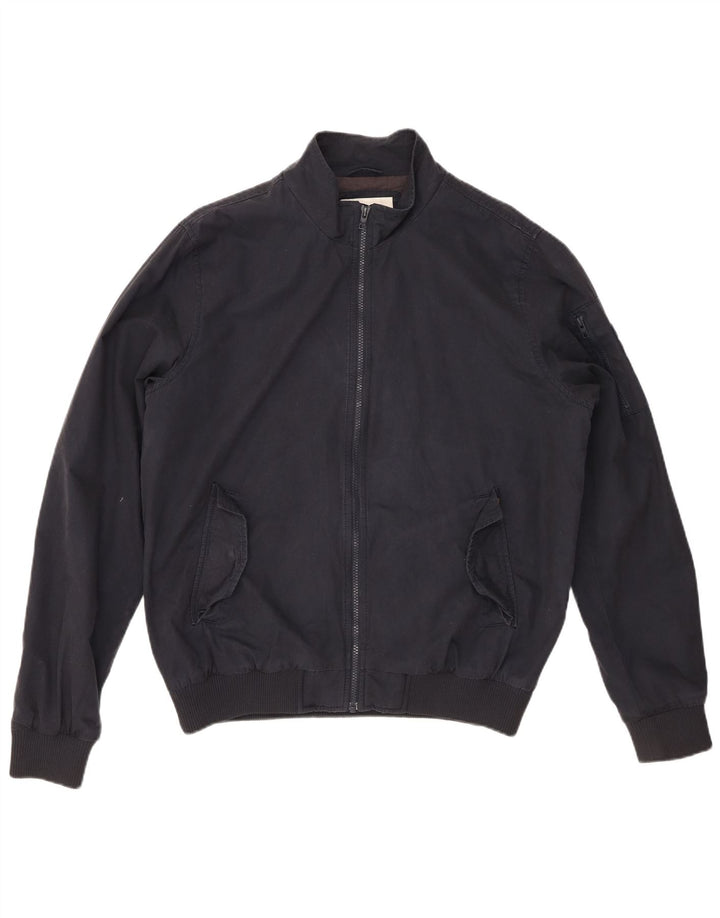 Jaqueta bomber masculina WRANGLER UK 40 grande poliéster preto