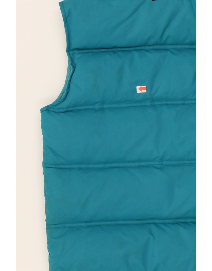 TOMMY HILFIGER Womens Hooded Padded Gilet US 12 Large Blue Nylon Vintage Tommy Hilfiger and Second-Hand Tommy Hilfiger from Messina Hembry 