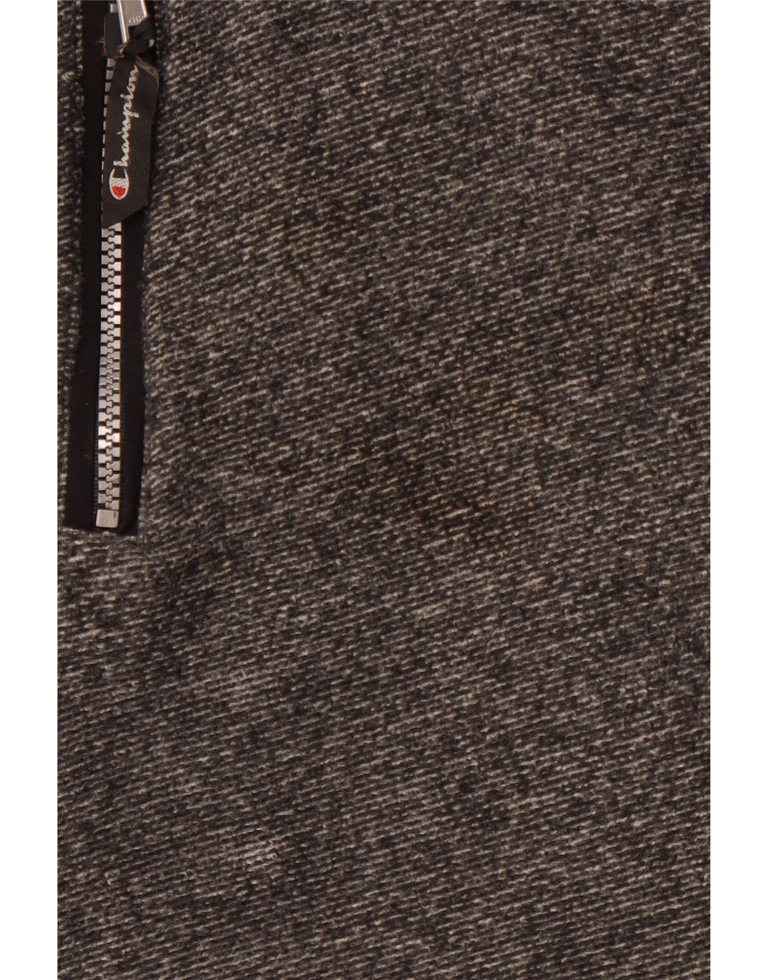 Jaqueta masculina de lã com capuz CHAMPION UK 42 XL poliéster listrado cinza