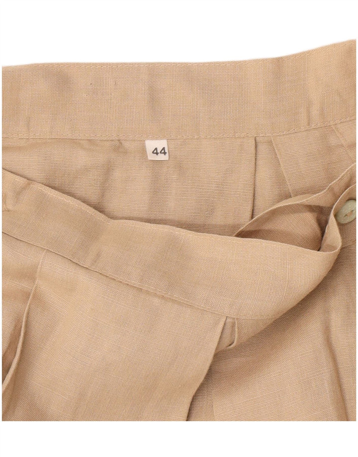 Saia feminina vintage IT 44 médio W26 bege