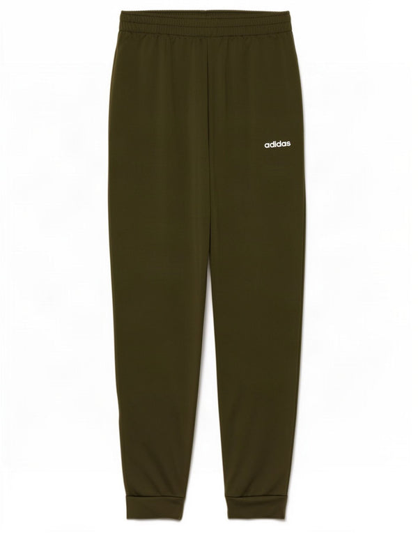 Adidas meninos calças de treino joggers 15-16 anos cáqui poliéster