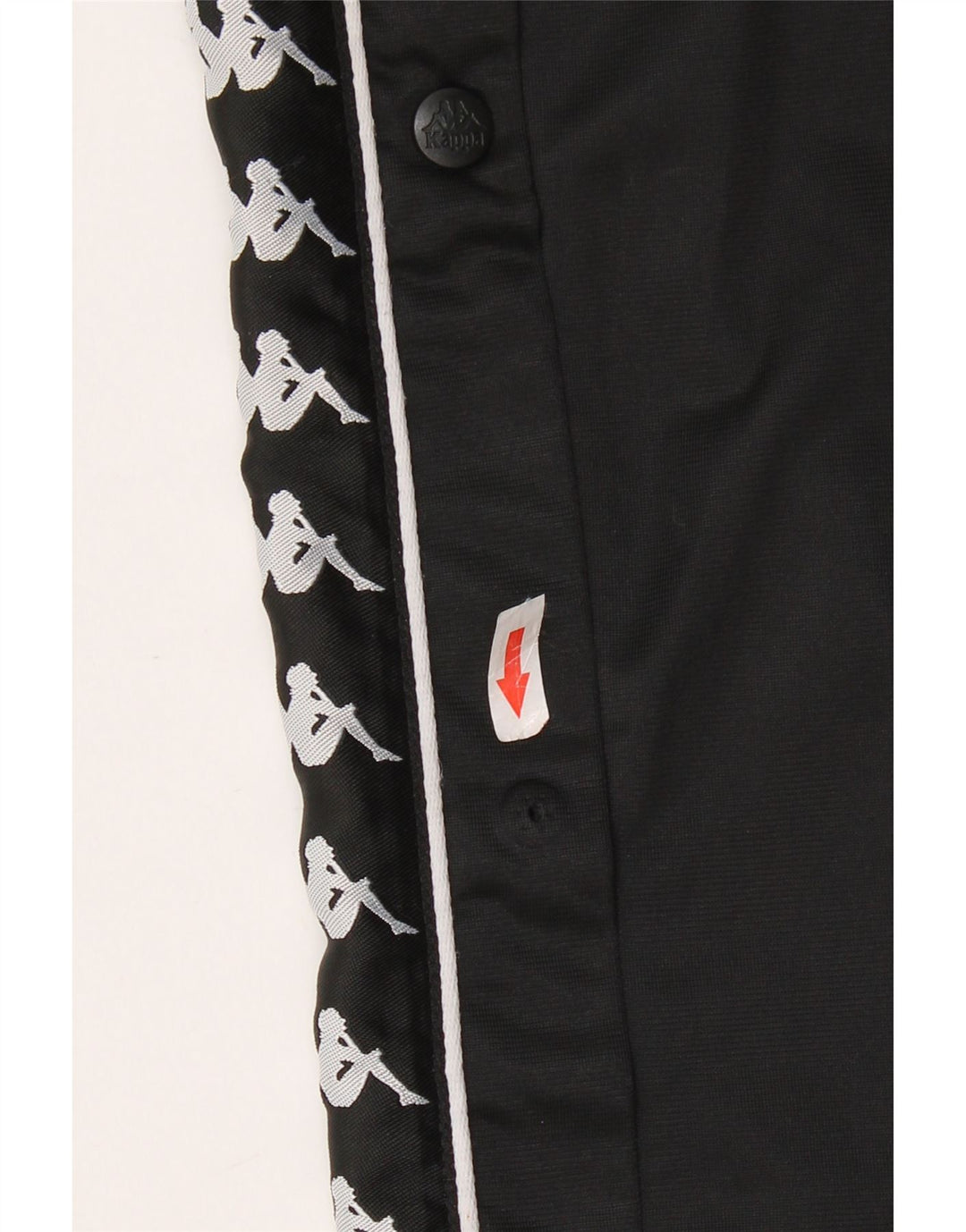 Calça de treino feminina KAPPA UK 12 poliéster preto médio