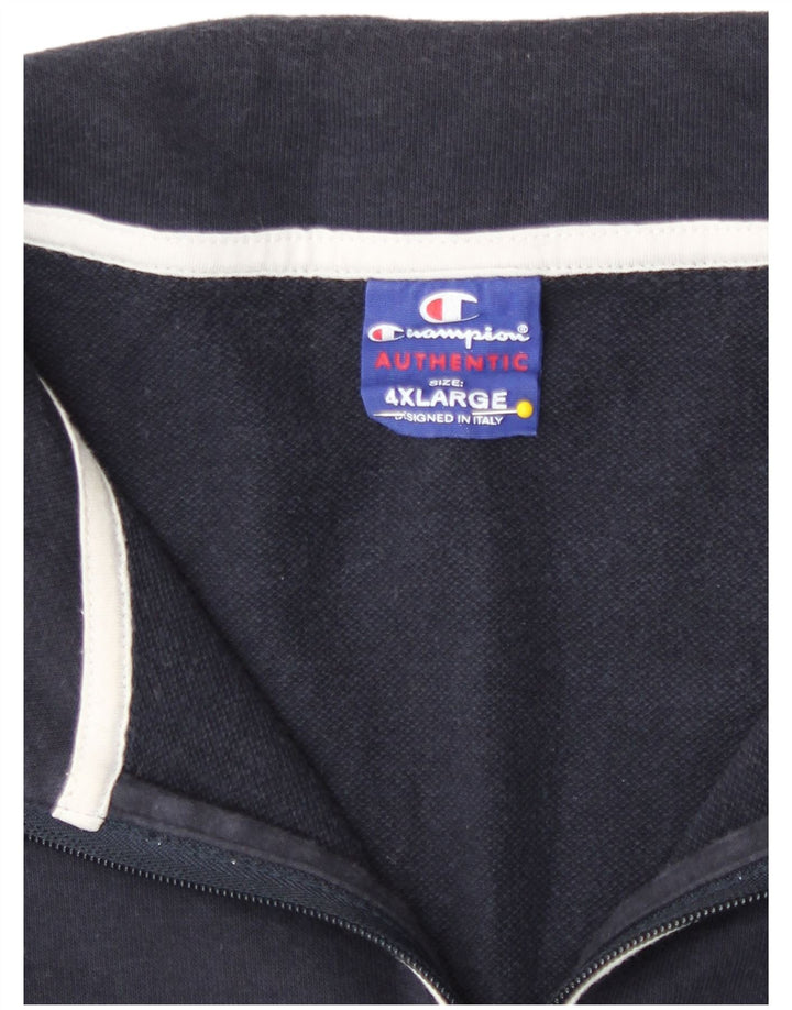 Jaqueta masculina de agasalho Champion 4XL azul marinho