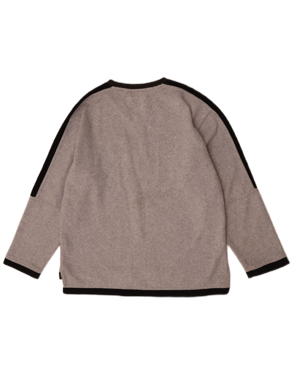 Fila Boys Graphic Fleece Jumper 15-16 Anos XL Cinza Colourblock Poliéster
