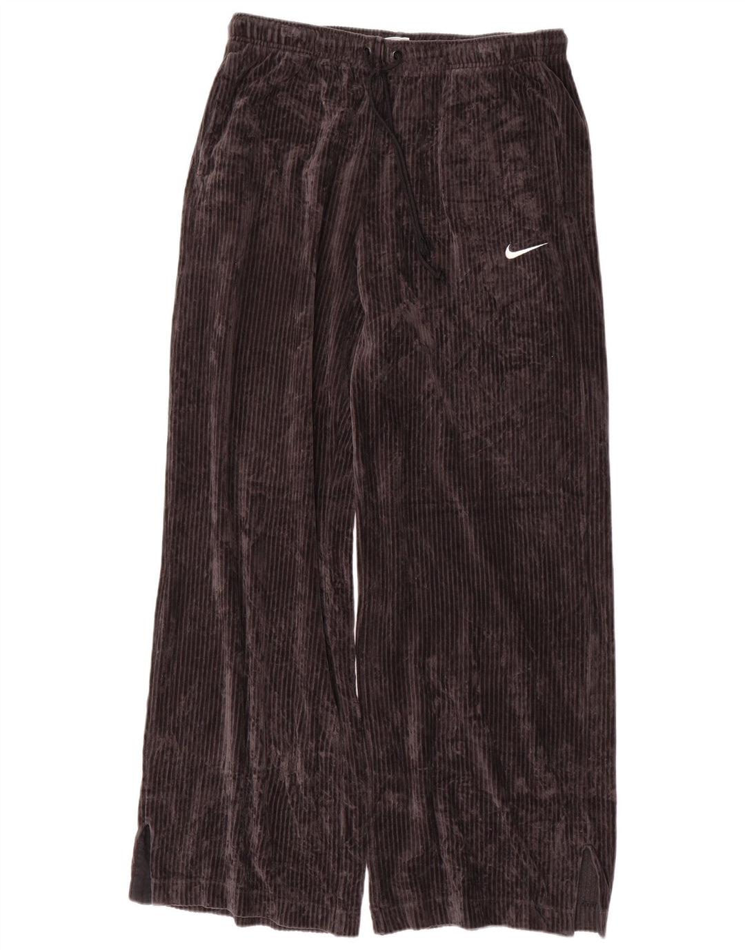 Calça de treino masculina de veludo NIKE grande algodão preto