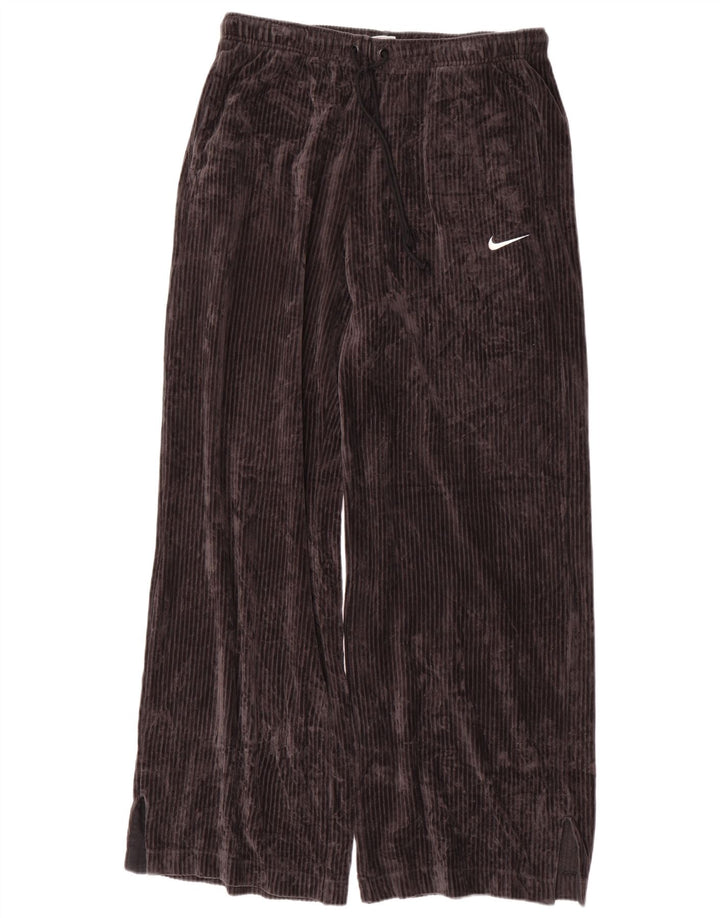Calça de treino masculina de veludo NIKE grande algodão preto
