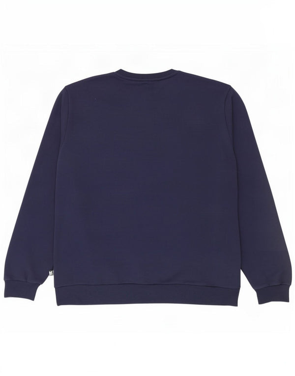 Puma Mens Moletom Jumper XL Azul Marinho Algodão