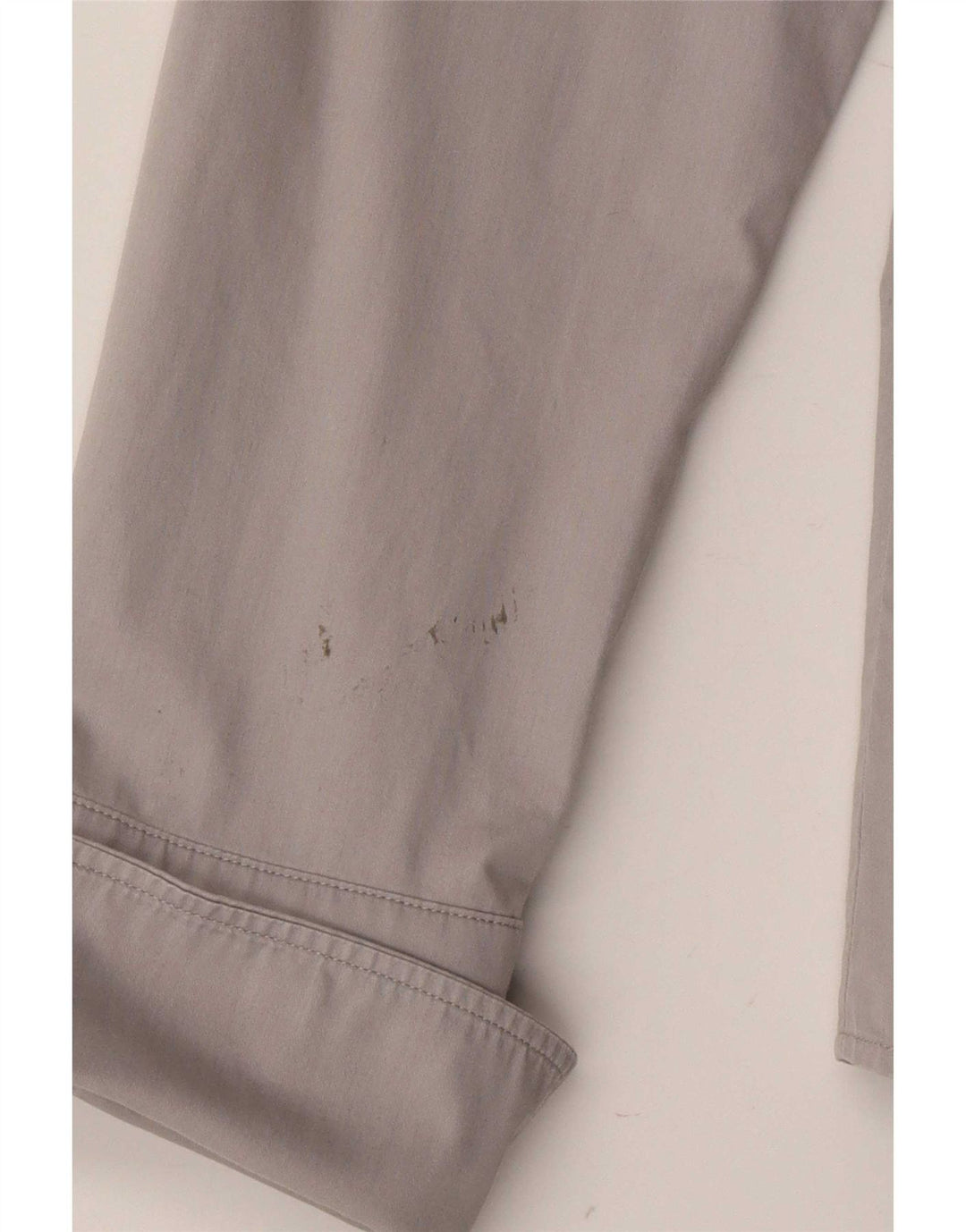 Camisa formal feminina Hugo Boss Reino Unido 12 cinza médio