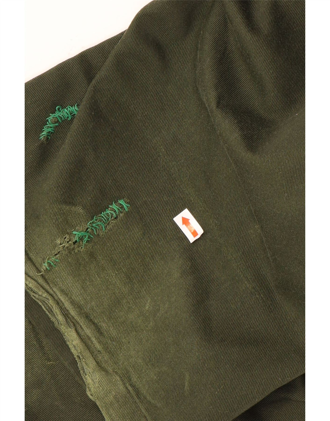 Calças cargo retas masculinas Dickies W44 L31 poliéster verde
