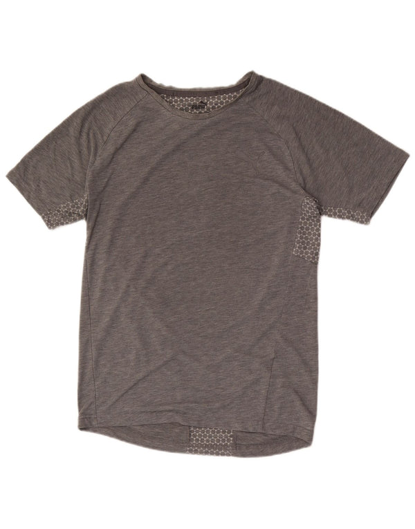 Puma Camiseta Masculina Top Cinza Médio