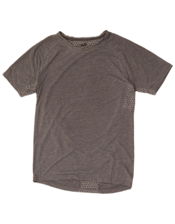 Puma Camiseta Masculina Top Cinza Médio