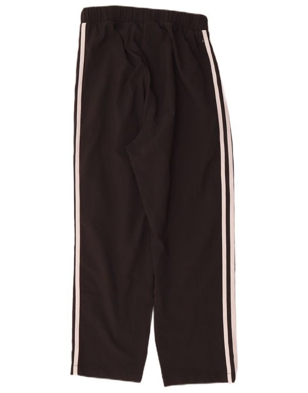 Calças de treino femininas Adidas UK 4/6 XS cinza poliéster