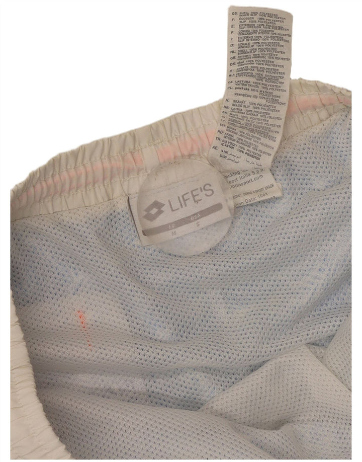 Shorts de natação masculino Lotto poliéster floral azul médio