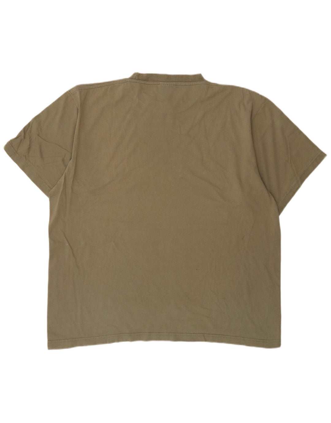 Camiseta gráfica masculina Nike grande algodão cáqui