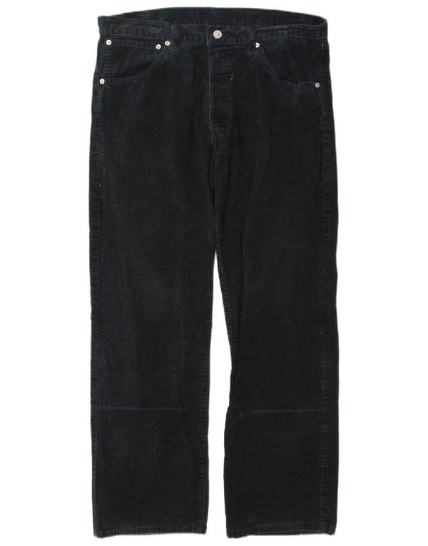 Calça Levi's Masculina 511 Straight Corduroy W36 L30 Azul Marinho Algodão