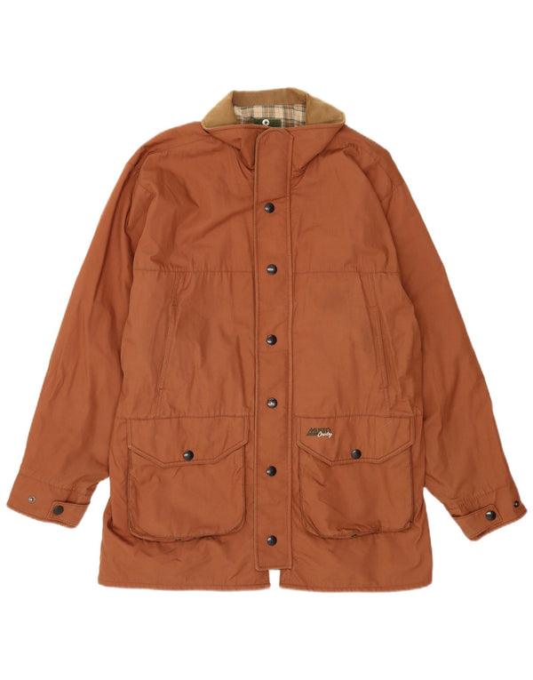 Jaqueta utilitária masculina Musto UK 42 XL poliéster marrom