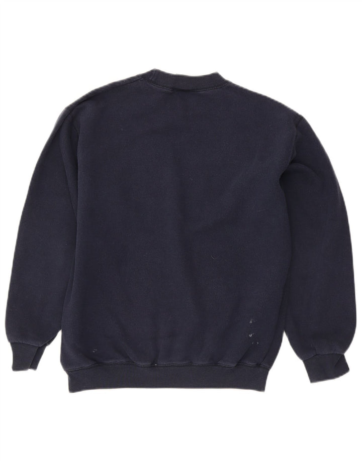 Champion moletom masculino jumper médio azul marinho