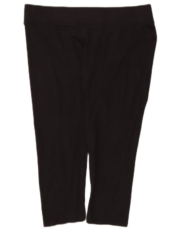 Leggings femininos Marks & Spencer Reino Unido 18 XL preto viscose