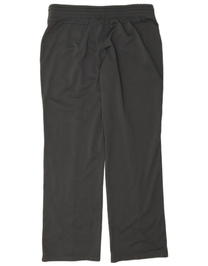 Calça de treino feminina Nike UK 16/18 grande cinza poliéster