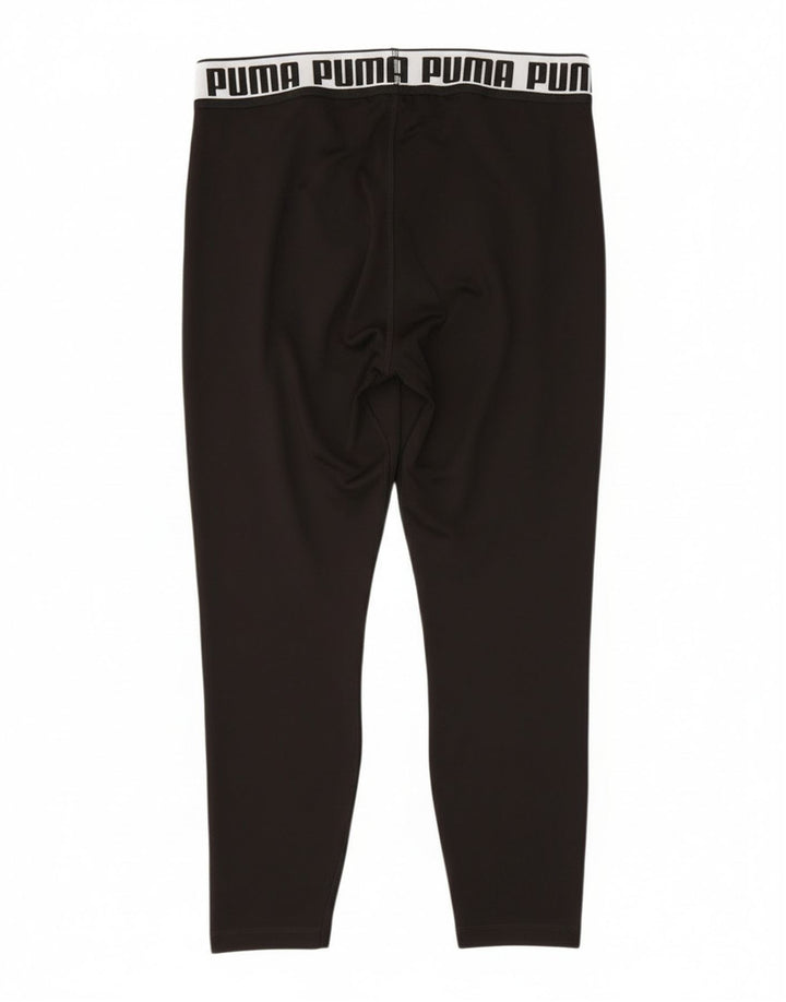 Leggings Puma Feminino Graphic Crop UK 14 Grande Preto