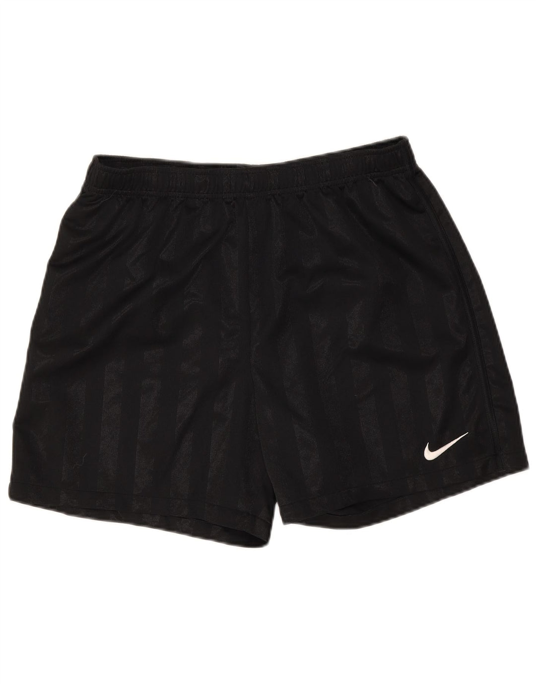 Nike Mens Sport Shorts Médio Preto Listrado Poliéster