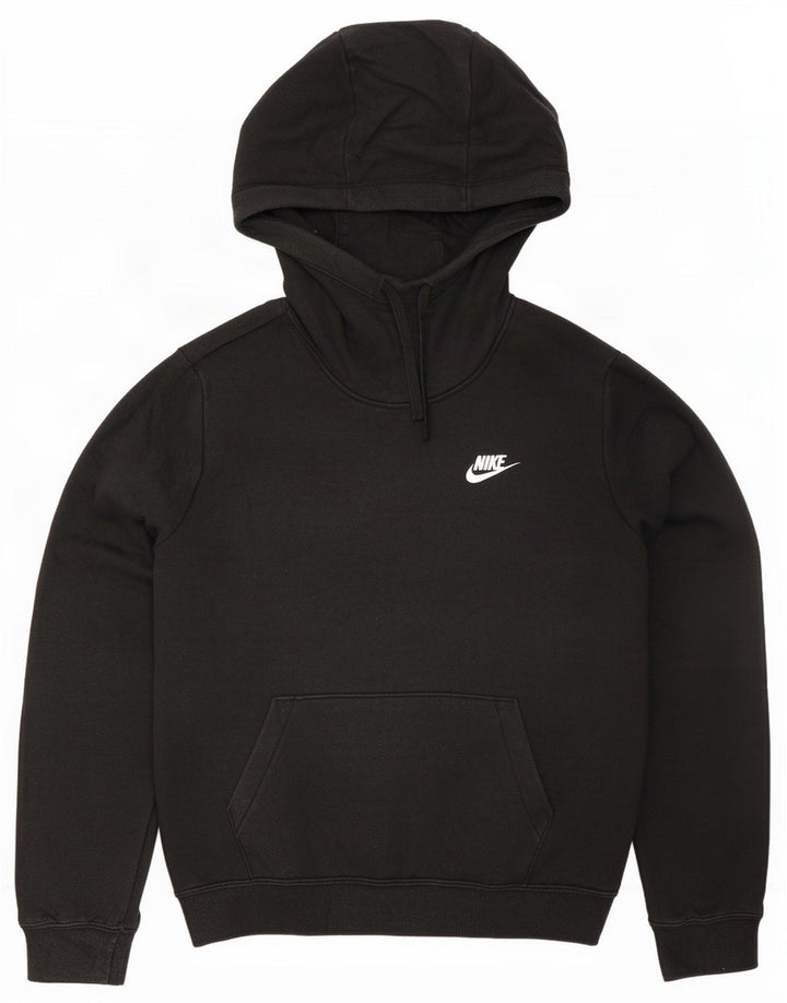 Nike Mens Hoodie Jumper Médio Algodão Preto