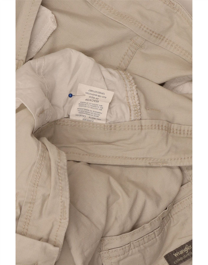 Shorts cargo masculino WRANGLER W44 2XL algodão bege