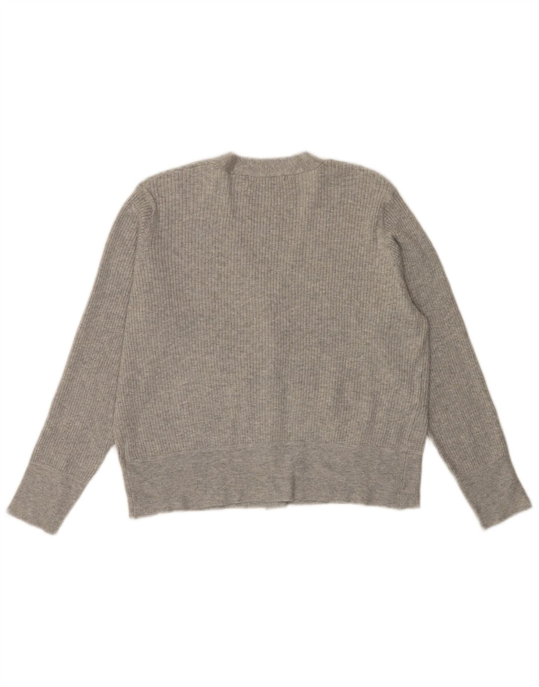 Suéter cardigã feminino MARKS & SPENCER 13-14 anos viscose cinza