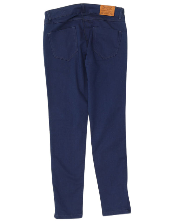 Zara Jeans Skinny Feminino EU 42 Grande W32 L30 Azul