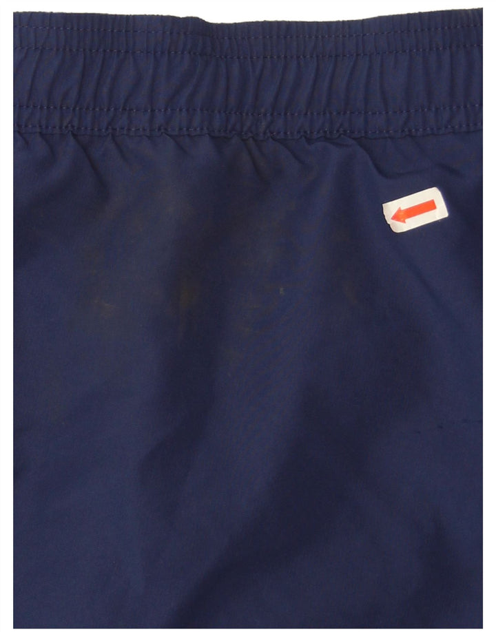 Calça de treino masculina Adidas Joggers grande poliéster azul marinho