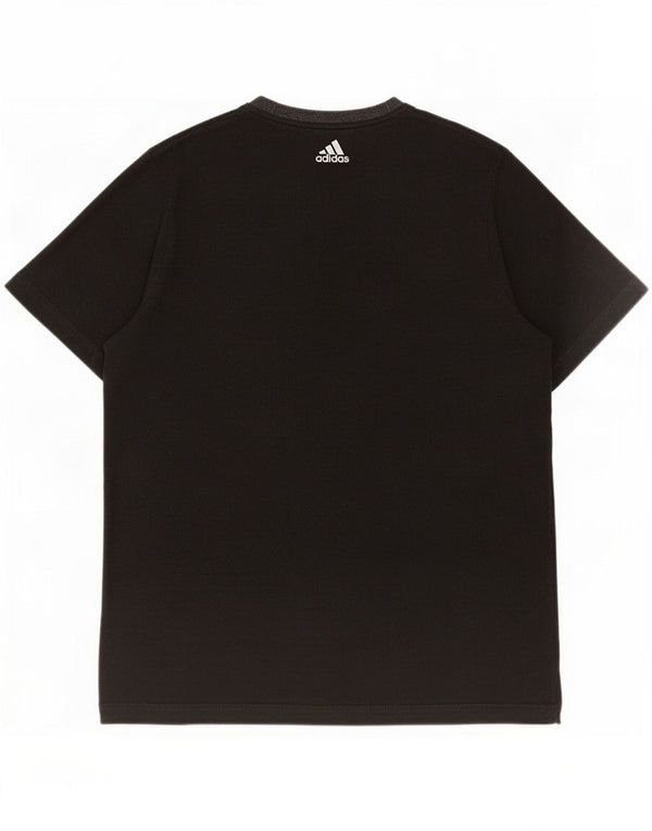 Adidas Mens Camiseta Top Médio Preto