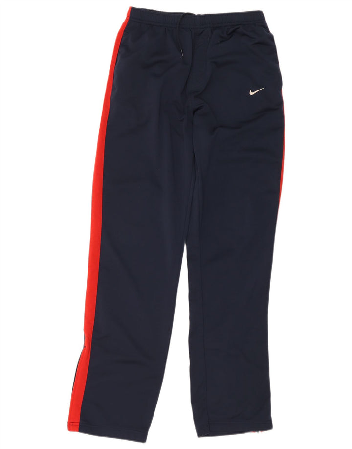 Calça de treino Nike Boys 13-14 anos XL azul marinho colorblock poliéster