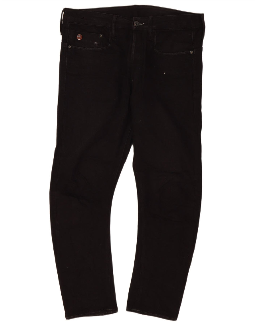 G-Star Masculino Banana Slim Jeans W38 L27 Preto