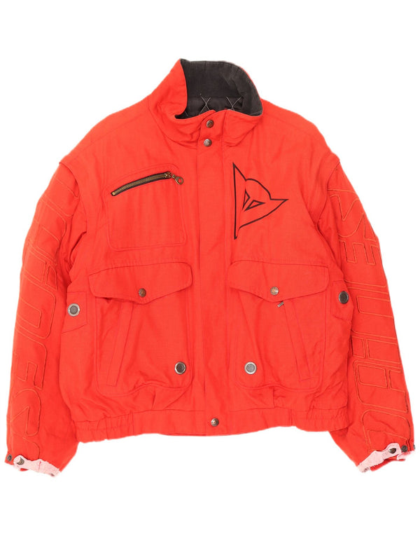 Jaqueta masculina Dainese Graphic Racer IT 48 vermelho médio