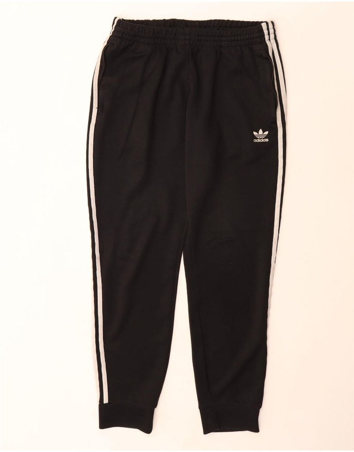 Adidas Mens Treino Calças Joggers Grande Poliéster Preto