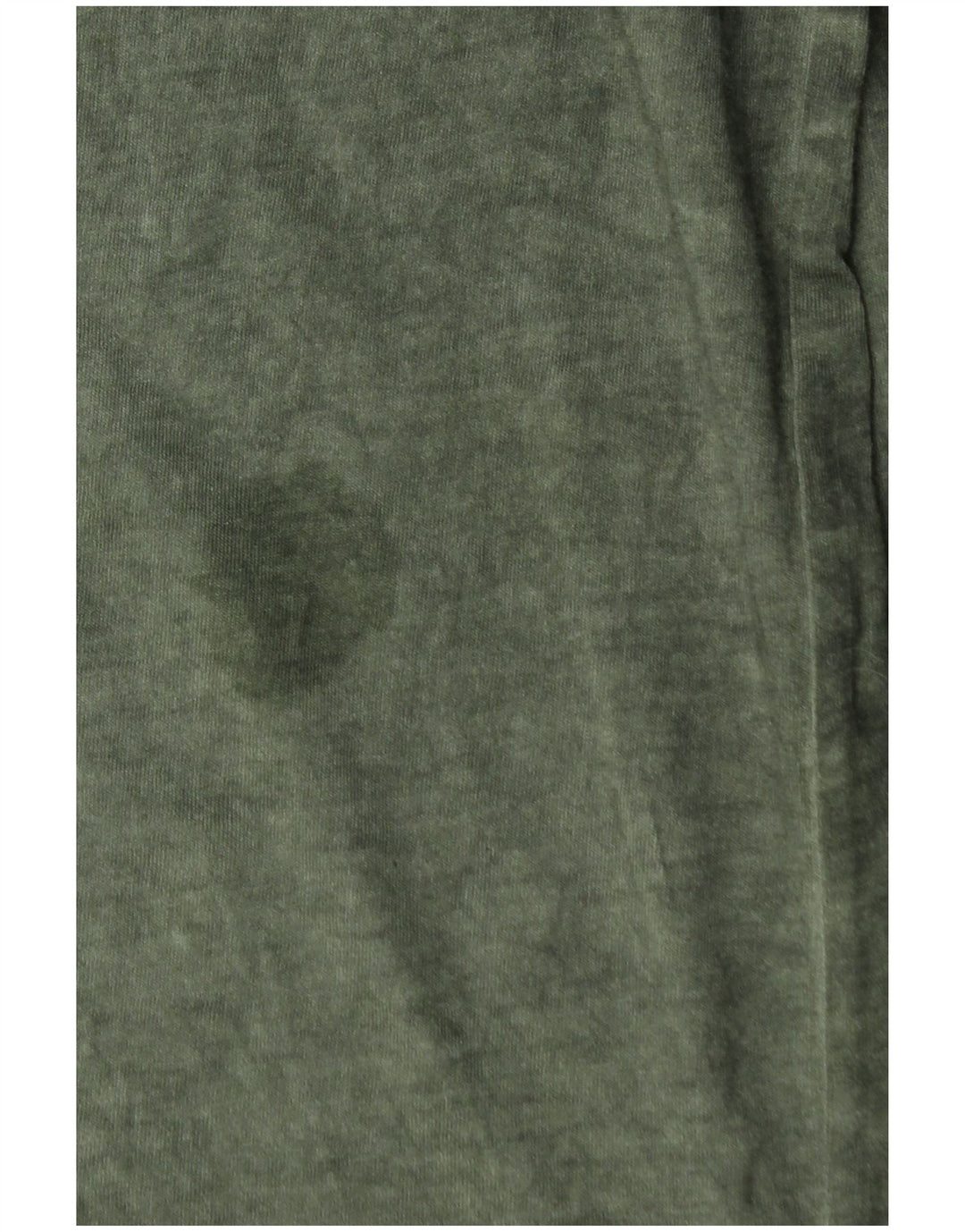 Top gráfico masculino BENETTON manga comprida pequeno algodão verde